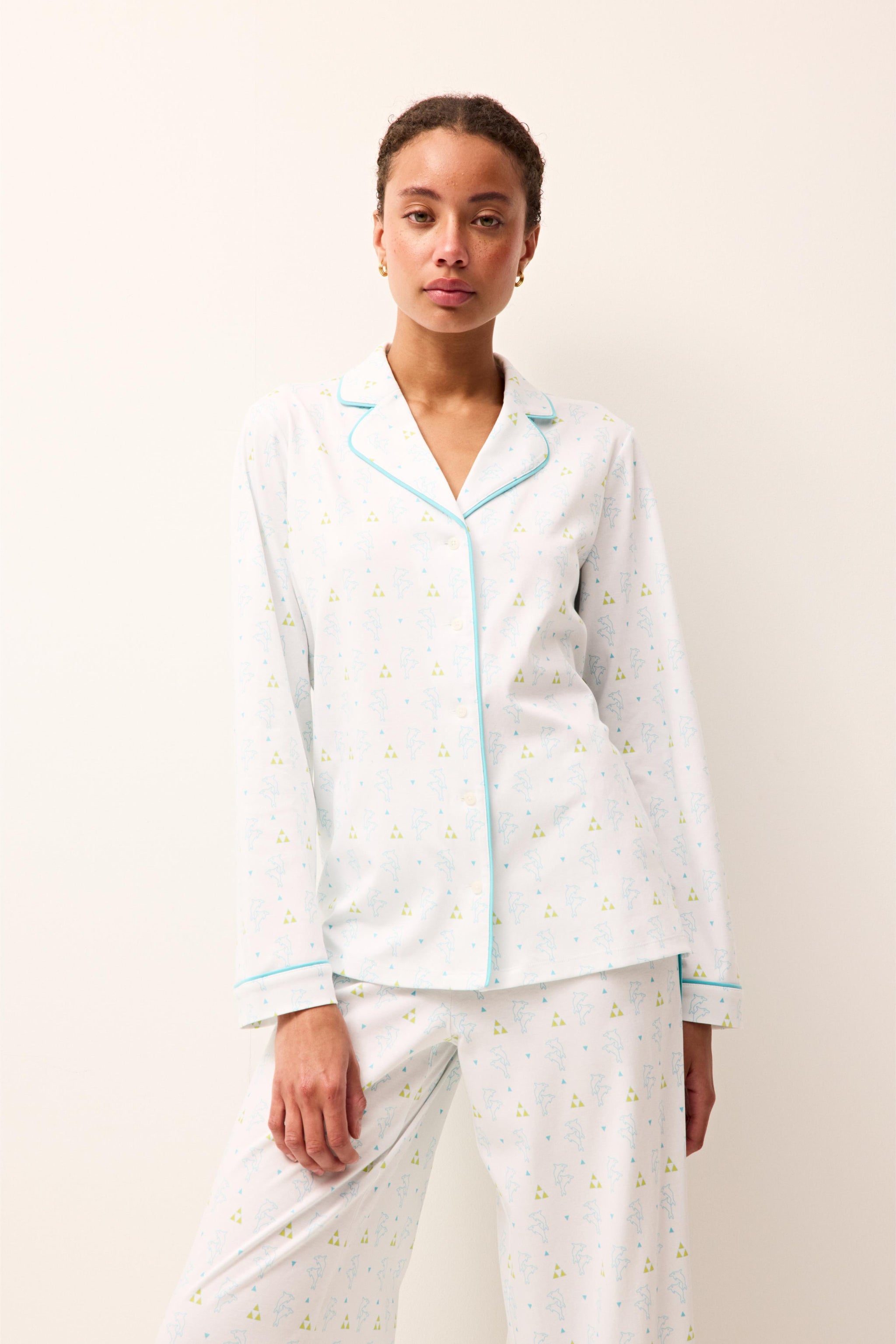 ★DIADORA★ Dolphin terry three-quarter pants WHITE D5222LHP Dolphin Pant Set – Wear For Good Clothing