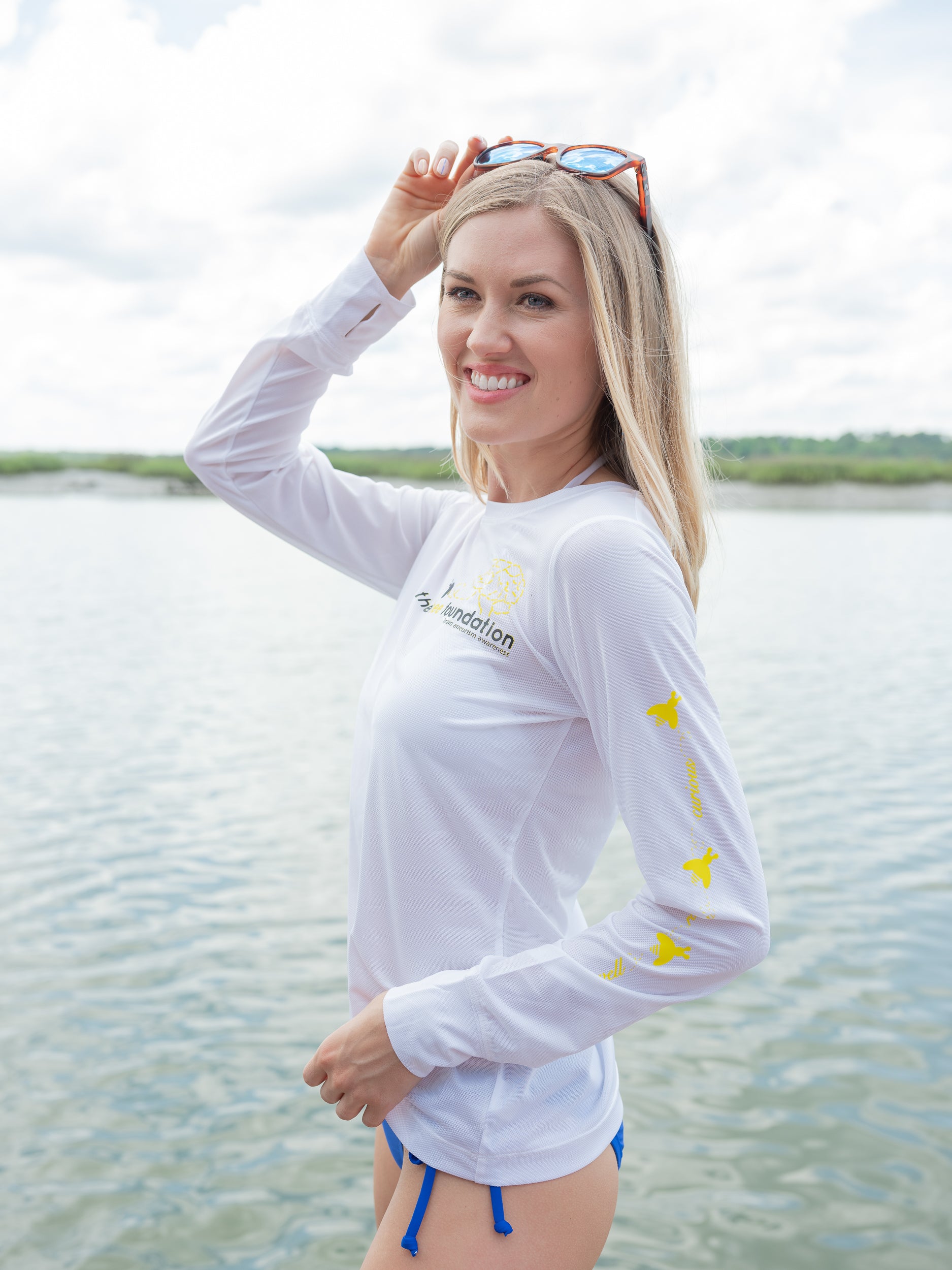 Bee Well Women's Long Sleeve UPF 30 – Wear For Good Clothing