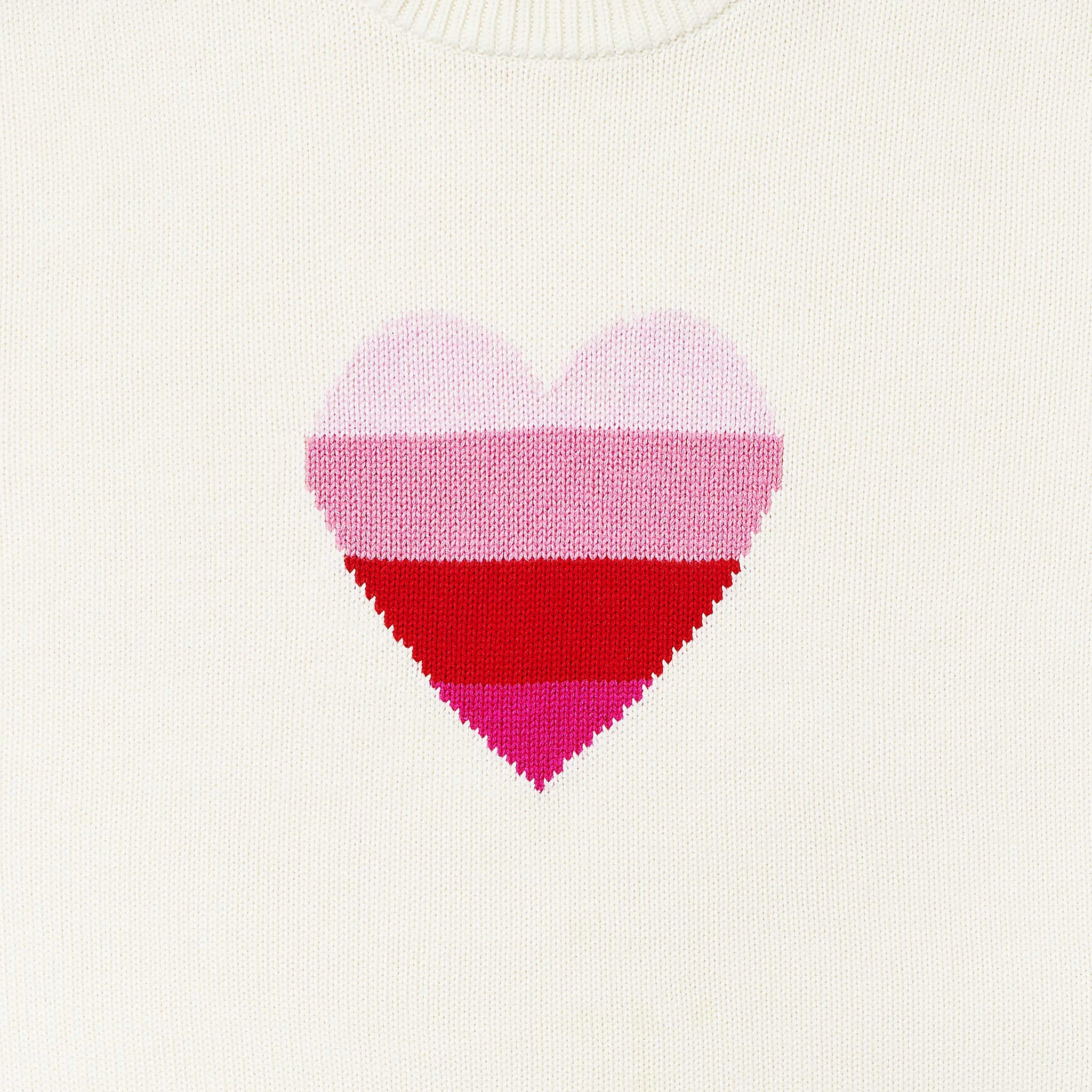 Preston Drop Shoulder Heart Intarsia Sweater – Wear For Good Clothing
